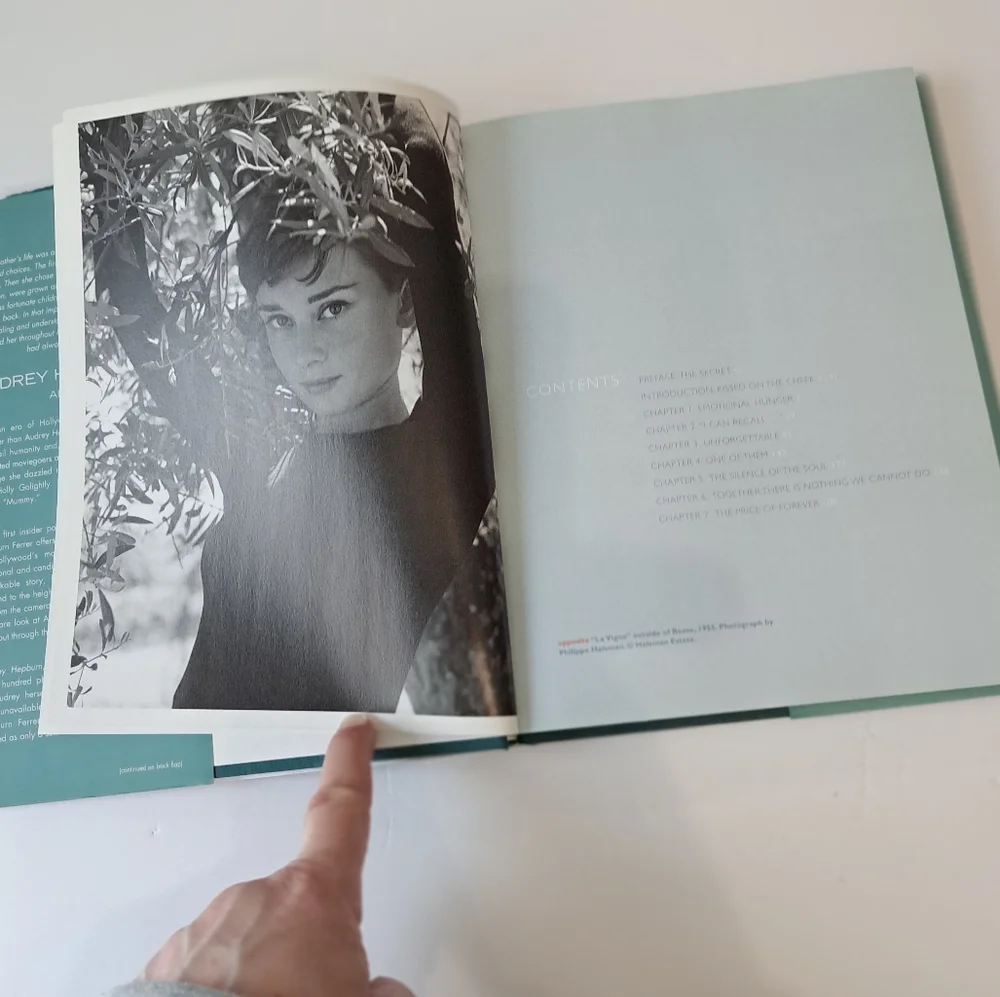 Audrey Hepburn A Elegant Spirit    Hardcover Book